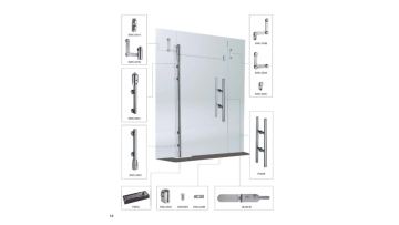 Glass Swing Door System