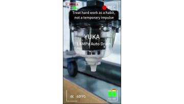 YUKA 1.6MPa zero gas loss Auto drainer