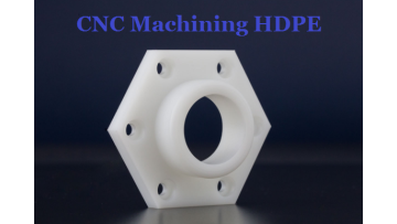 HDPE CNC fabrication Machined part