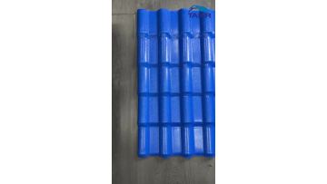 ASA Resin Roof Tile -- Blue Color