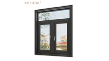 Guangdong factory huge aluminum glass windows double glazed windows aluminum frame tempered glass swing window1