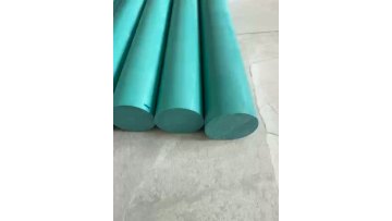 Turcite A bluo round bar