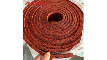 red silicone foam sheet rolls