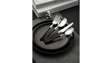 Stainless steel mid-end fork knife  spoon set