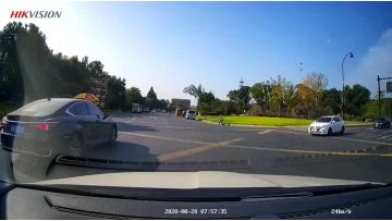 Dashcam recording video