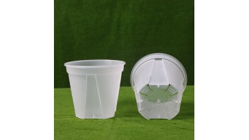 Gallon round plastic flowerpot
