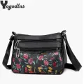 Women PU Leather Handbags Messenger Bags Designer Crossbody Bag Women Shoulder Bag Top-handle Bags High Quality Mom Bag