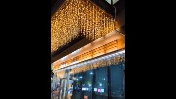 Led Icicle String Light Curtain Light Bar Holiday Party Wedding Club Show Hotel Event Christmas Light1