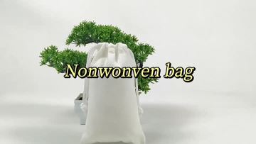  Cotton-canvas Drawstring Bags