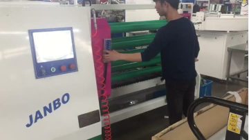 8-axis slitting machine - cutting axis