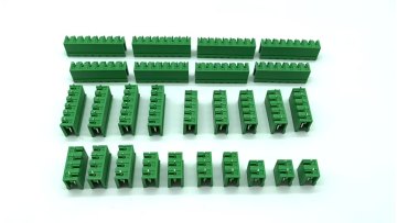 Plugin Type Power Distribution screwless HQ2EDGV-5.0mm 5.08mm Terminal Blocks plugs1