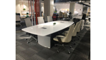 Modern Paint Color Combination Durable Multi-functional Hidden Wire Box Large Size Customizable Staff Table Conference Table1