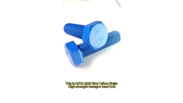 A193 B7 Hexagonal head half threaded bolt