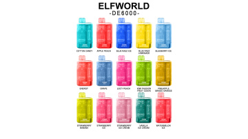 Elfworld DE6000 Puffs Disposable Vape