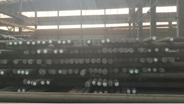Carbon steel round steel indoor warehouse
