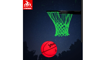 Wholesale glow in the dark nylon basketball net in bulk1