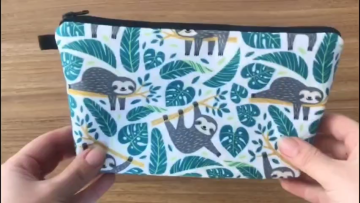 2022 Adorable Roomy Beauty Makeup Bags Travel Waterproof Toiletry Bag Accessories Organizer Gifts Sloth Cosmetic Bag1