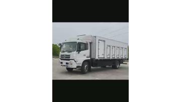 Dongfeng ice cream transport refrigerated truck