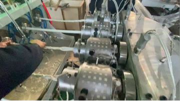 4 cavity die head for PVC conduit pipe manufacture 