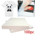 100pcs A4 Sublimation Paper Heat Transfer Paper For t-shirt Heat Thermal Transfer Printing Paper Stickers With Heat Press