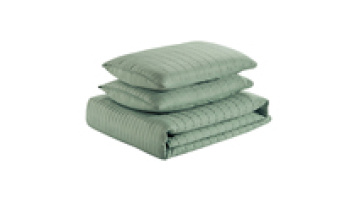 Rancho Microfiber Embroidery Polyester King Size Printed Warm Quilt Bedding Bedspread1
