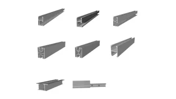Aluminum Rail Solar Rail System Solar Mounting System Roof1