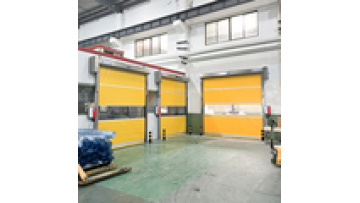 Industrial High Speed Roller Shutter Doors Stainless Steel Frame Pvc Fast Door1