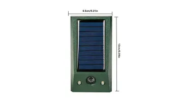 Ultrasonic Rat and Bird Repellent with LED Flashing Lights1