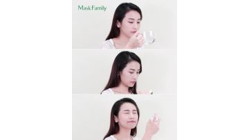 Gauze facial mask