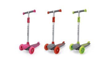 K2Kick Scooters for Kids Ages 3-5 with Wide PU