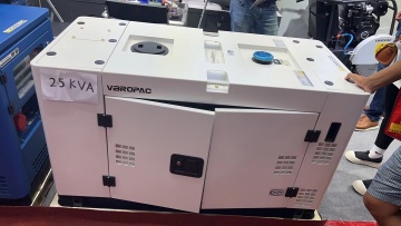 25KVA Diesel generator set test video 