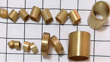 Sintered Oil Groove Brass Bushing1