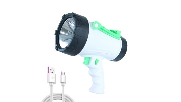 15w 1200lm HandHeld IP68 Waterproof marine Search Light Outdoor Portable hunting spotlight Rechargeable Led Searchlight1