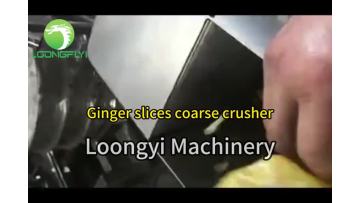 Ginger slices crusher