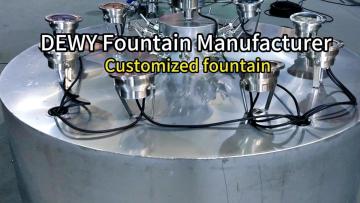 Customizable mobile fountain in the United States