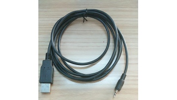 usb rs232 to 2.5mm audio jack cable 6ft ft232rl usb to 2.5mm jack cable adapter aux rs232 serial chip cable1