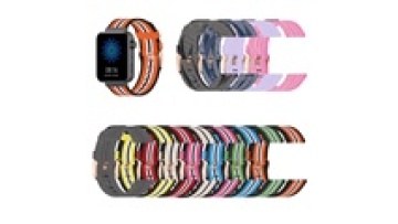 Woven Nylon Canvas Watch Bands for Amazfit BIP GTS GTR 42mm 47mm1