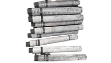 Graphite Rotor and Shaft Gas Injection Aluminium Melting1