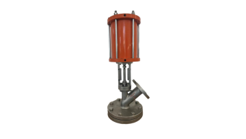 Pneumatic upward expansion valve