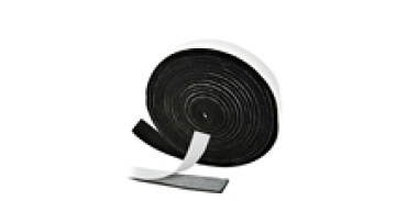 High Temp BBQ smoker Gasket Self Stick 15 ft High Heat 1/2 x 1/8 Black Smoker Gasket Seals tape1