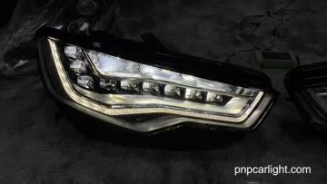 Audi A6 headlight