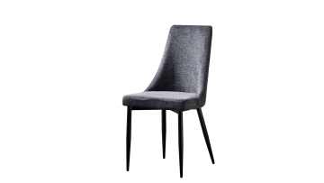 TL-15A003 high-back ergonomic chair gray upholstered seat