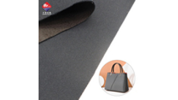 New Arrival PU Faux Fabric 100%Polyester 290GSM Windproof Synthetic Leather Fabric for Bag and Coat1