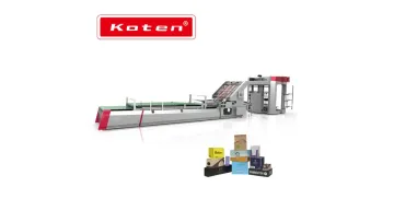 Automatic Flute Paper Laminator for Corrugated Cardboard, Grey Paper Board Carton Laminator1