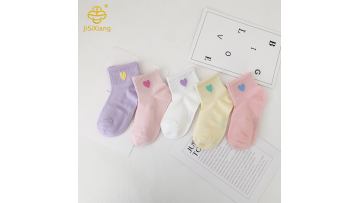 Cartoon Love Socks Korean Edition Girls' Trendy Socks Mesh Breathable