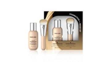 OEM Makeup Set 60g Foundation and Foundation Brush 2 in 1 Set Cosmetics Private Label Liquid Foundation Professional Makeup Set1