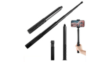 Invisible Selfie Stick with 1/4 Inch Screw, Adjustable Length for Camera and Phone Vlogging1