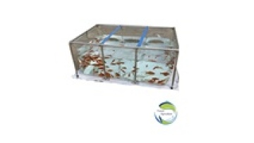 Custom Plastic Pet Betta Koi Pond Transport Tank1
