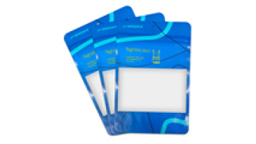 Customize Printed Stand Up Pouch Bamboo Golf Tees Packaging Plastic Bag with Clear Window and Hang Hole1
