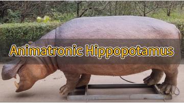 Animatronic Hippopotamus Video